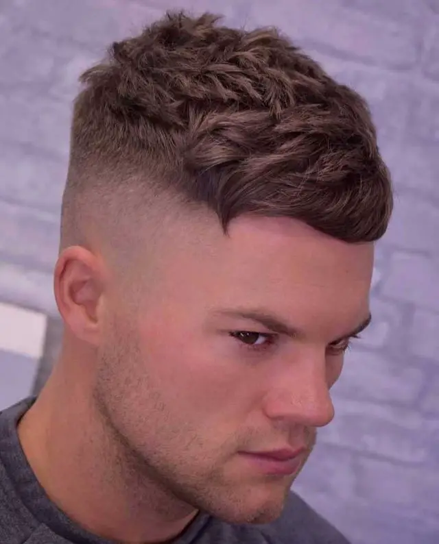 50+ Best Burst Fade Crop Top Haircuts for Men in 2025 8 Youthful Textured Burst Fade Crop Top
