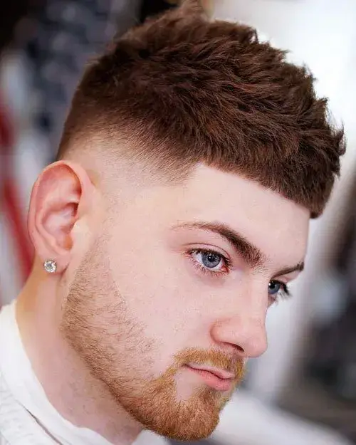 30+ French Crop Burst Fade: A Stylish Men’s Hairstyle 6 French Crop Fade