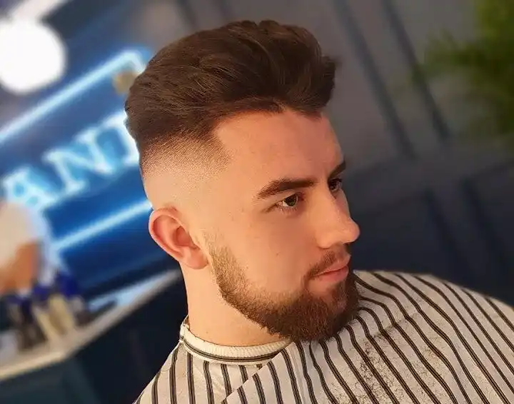 50+ Best Burst Fade Crop Top Haircuts for Men in 2025 14 Long Faded Crop Top