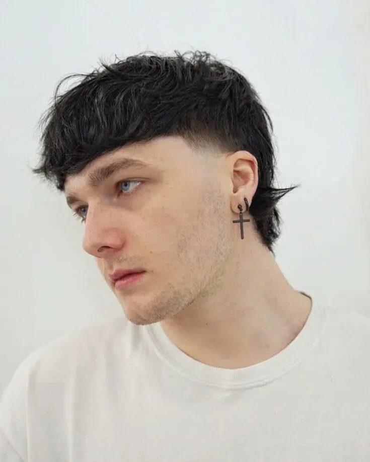 30+ French Crop Burst Fade: A Stylish Men’s Hairstyle 17 Mullet French Crop Burst Fade