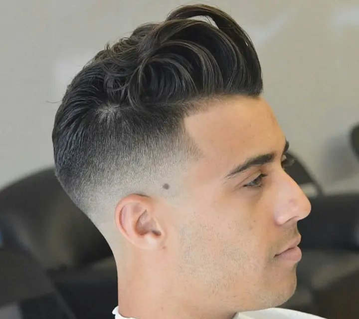 50+ Best Burst Fade Crop Top Haircuts for Men in 2025 32 Wavy Pompadour