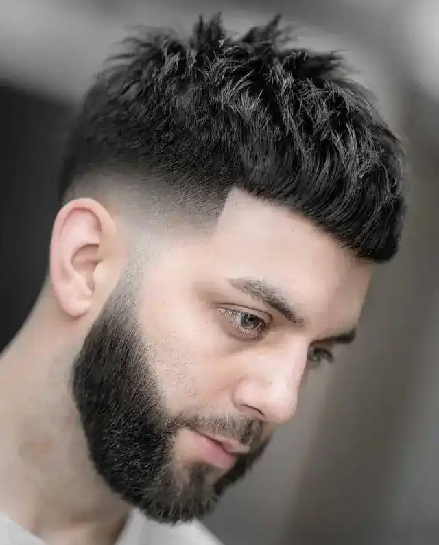 50+ Best Burst Fade Crop Top Haircuts for Men in 2025 27 Temple Fade Crop Top