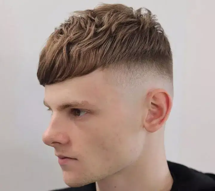 50+ Best Burst Fade Crop Top Haircuts for Men in 2025 15 Wavy Top Skin Fade