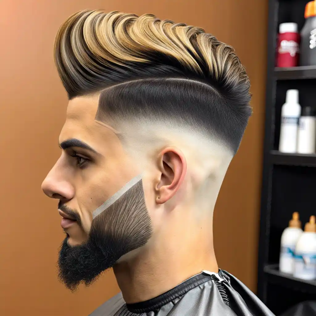 15 Asian Burst Fade Hairstyles to Elevate Your Look Instantly 3 Textured Top Burst Fade