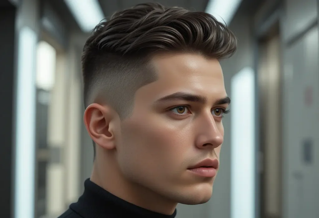 The Burst Fade Crew Cut: A Modern Twist on a Classic 1 Burst Fade Crew Cut