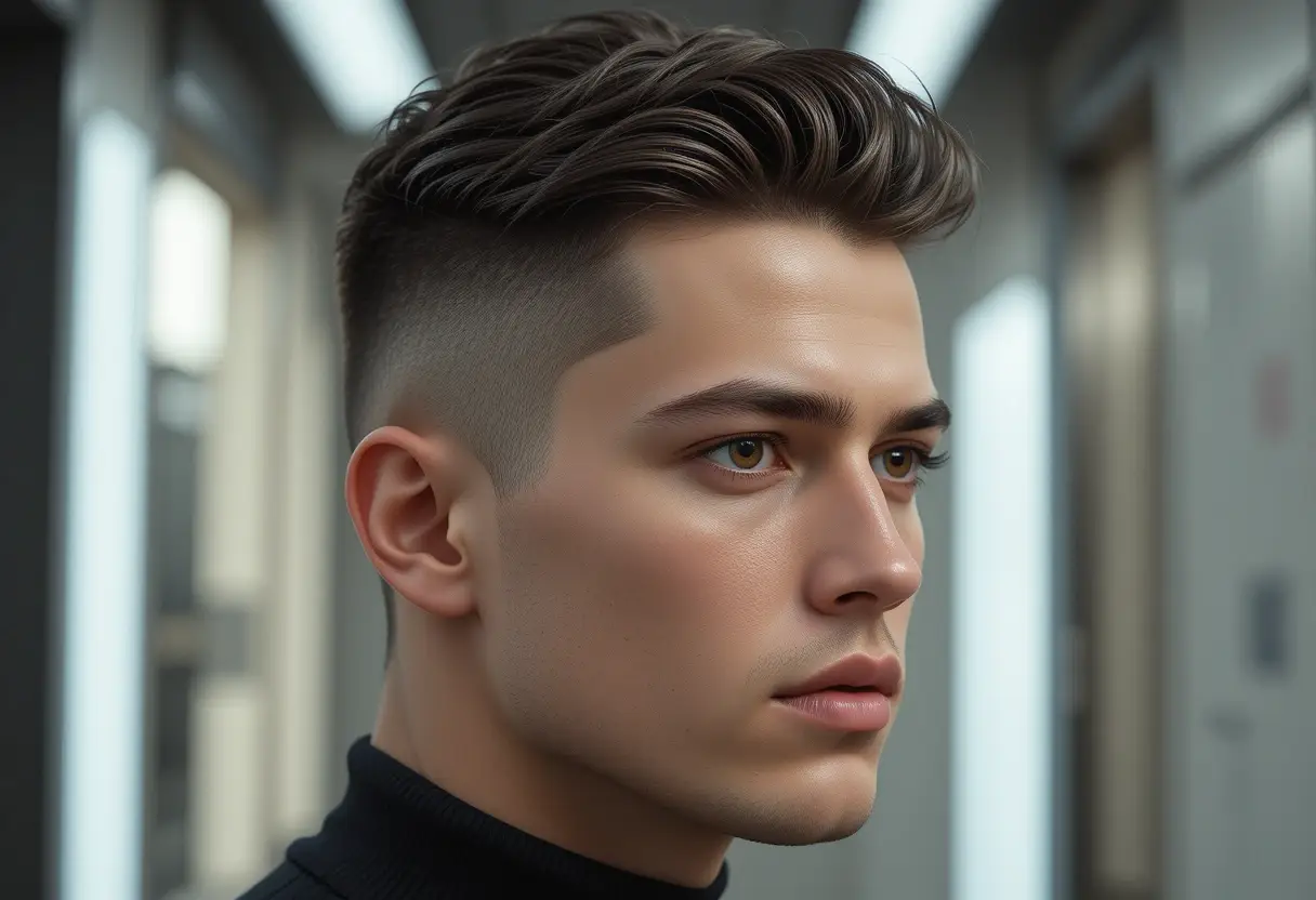 The Burst Fade Crew Cut: A Modern Twist on a Classic