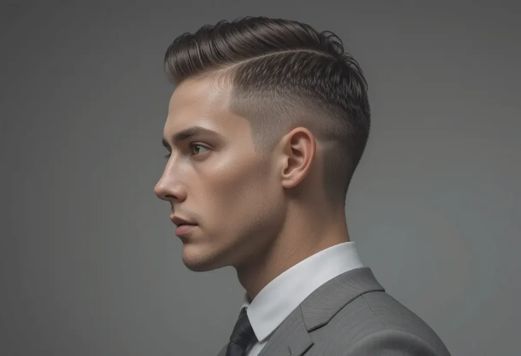 The Burst Fade Crew Cut: A Modern Twist on a Classic 2 The Crew Cut A Timeless Foundation