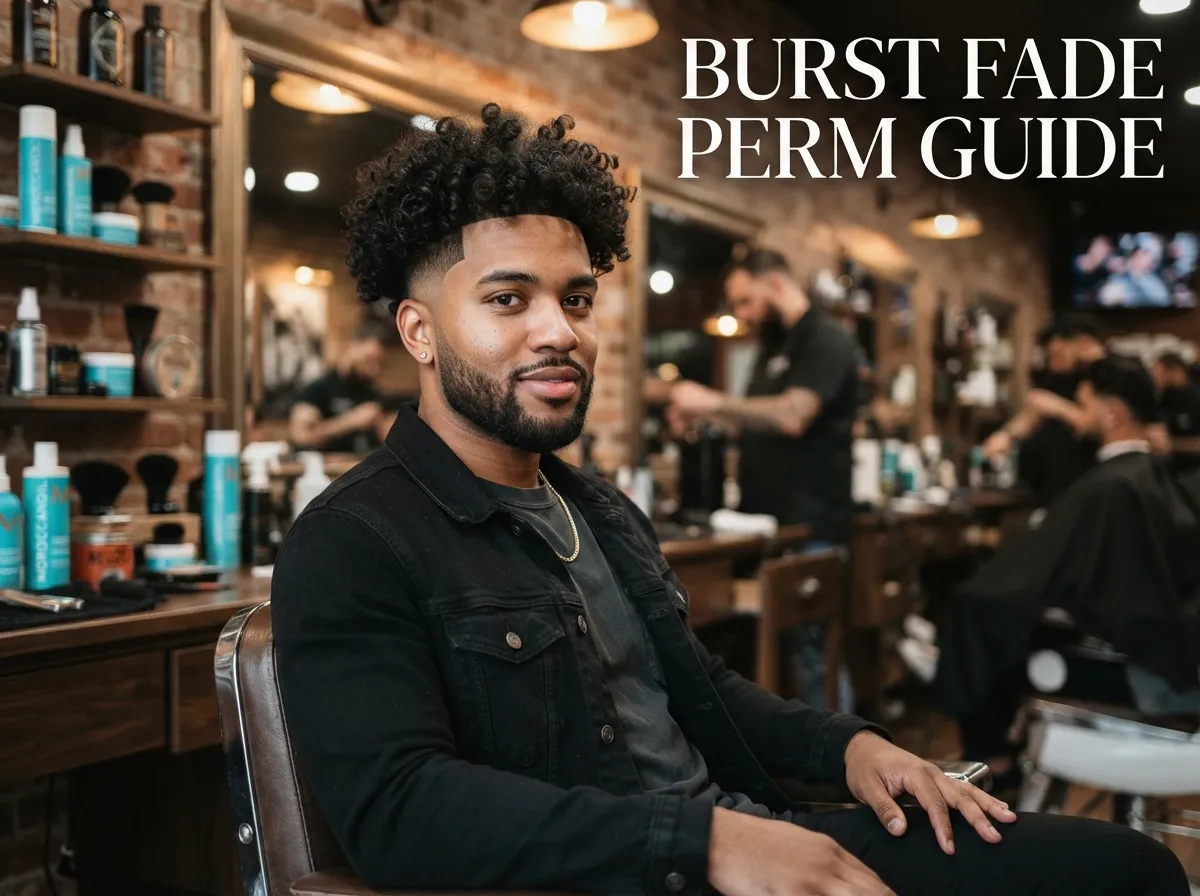 Burst Fade Perm: The Complete 2026 Guide (Styles, Cost & Care)
